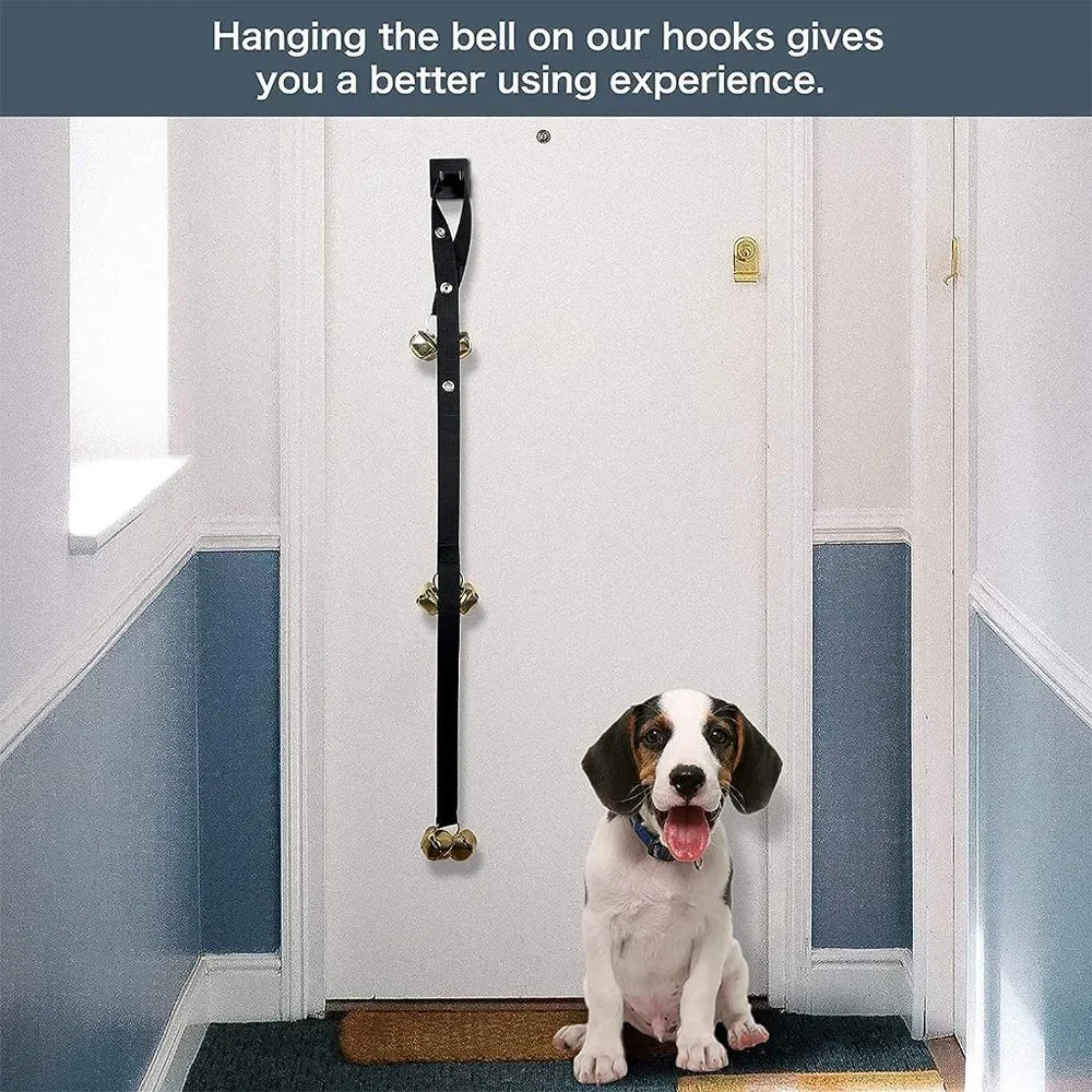Puppy Bells Dog Doorbells for Door Knob/Potty Training/Go Outside-Dog Bells
